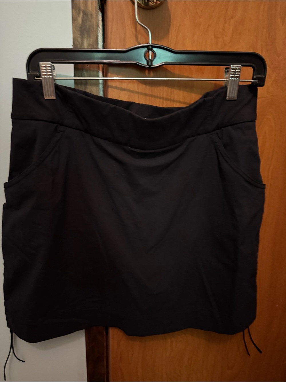 Black Women's Casual Pull-On Skort